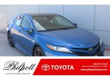 2019 Blue Streak Metallic Toyota Camry XSE #132661927