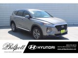 2019 Machine Gray Hyundai Santa Fe SEL Plus #132661923