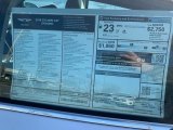 2019 Hyundai Genesis G70 AWD Window Sticker