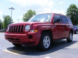 2009 Inferno Red Crystal Pearl Jeep Patriot Sport #13234114