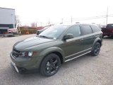 2019 Olive Green Pearl Dodge Journey Crossroad AWD #132678656
