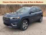 2019 Blue Shade Pearl Jeep Cherokee Limited 4x4 #132705864