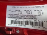 2019 CX-3 Color Code for Soul Red Metallic - Color Code: 46V
