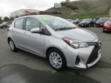 Classic Silver Metallic Toyota Yaris in 2016