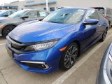 Agean Blue Metallic Honda Civic in 2019