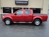 Lava Red Nissan Frontier in 2017