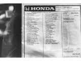 2019 Honda HR-V EX Window Sticker