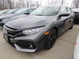 2019 Polished Metal Metallic Honda Civic EX Hatchback #132757867