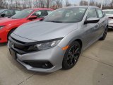 2019 Lunar Silver Metallic Honda Civic Sport Sedan #132795670