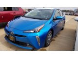 Electric Storm Blue Toyota Prius in 2019