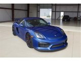 2016 Sapphire Blue Metallic Porsche Cayman GT4 #132795383