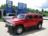 2006 Victory Red Hummer H3  #13228253