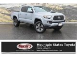 2019 Cement Gray Toyota Tacoma TRD Sport Double Cab 4x4 #132795433