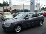 2007 Galaxy Gray Mica Mazda MAZDA3 i Sport Sedan #13227615