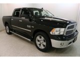 2017 Brilliant Black Crystal Pearl Ram 1500 Big Horn Crew Cab 4x4 #132816305