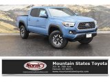 2019 Cavalry Blue Toyota Tacoma TRD Off-Road Double Cab 4x4 #132816033