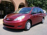 2008 Salsa Red Pearl Toyota Sienna LE #13241727