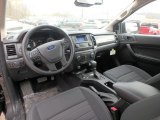 2019 Ford Ranger STX SuperCrew 4x4 Ebony Interior