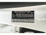 2019 CLA Color Code for Polar White - Color Code: 149