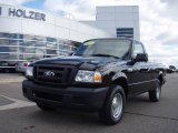 2006 Black Ford Ranger XL Regular Cab #1283324