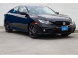 2019 Crystal Black Pearl Honda Civic Sport Sedan #132863031