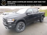 2019 Diamond Black Crystal Pearl Ram 1500 Rebel Crew Cab 4x4 #132876580