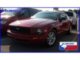 2009 Dark Candy Apple Red Ford Mustang V6 Coupe #13226341