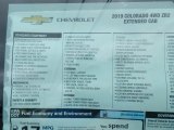2019 Chevrolet Colorado ZR2 Extended Cab 4x4 Window Sticker