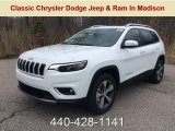 2019 Bright White Jeep Cherokee Limited 4x4 #132902633