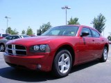 2009 Inferno Red Crystal Pearl Dodge Charger SXT #13234139