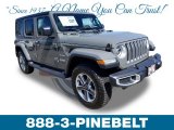 2019 Sting-Gray Jeep Wrangler Unlimited Sahara 4x4 #132902510