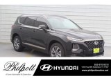 2019 Twilight Black Hyundai Santa Fe Limited #132920177