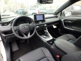 2019 Toyota RAV4 XSE AWD Hybrid Black Interior