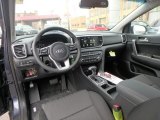 2020 Kia Sportage LX Black Interior
