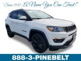 White Jeep Compass in 2019