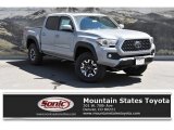 2019 Cement Gray Toyota Tacoma TRD Off-Road Double Cab 4x4 #132962436