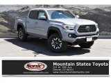 2019 Cement Gray Toyota Tacoma TRD Off-Road Double Cab 4x4 #132962435