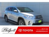 2019 Celestial Silver Metallic Toyota Highlander XLE #132978001