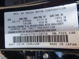 2019 CX-3 Color Code for Deep Crystal Blue Mica - Color Code: 42M