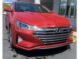 2019 Scarlet Red Hyundai Elantra Value Edition #132993262