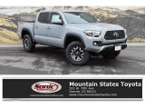 2019 Cement Gray Toyota Tacoma TRD Off-Road Double Cab 4x4 #132993135