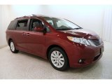 Salsa Red Pearl Toyota Sienna in 2015