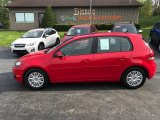 Tornado Red Volkswagen Golf in 2011