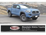 2019 Cavalry Blue Toyota Tacoma TRD Off-Road Double Cab 4x4 #133042352