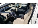 2019 Toyota Prius XLE AWD-e Harvest Beige Interior