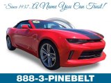 2018 Red Hot Chevrolet Camaro LT Convertible #133042367