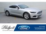 2016 Ingot Silver Metallic Ford Mustang V6 Coupe #133042428