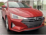 2019 Scarlet Red Hyundai Elantra SEL #133058413