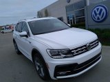 2019 Pure White Volkswagen Tiguan SEL R-Line 4MOTION #133058557