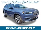 2019 Blue Shade Pearl Jeep Cherokee Limited 4x4 #133108164